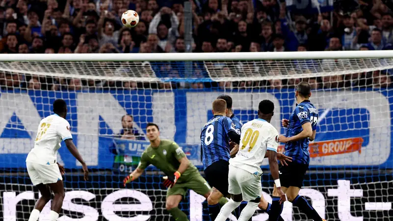 مارسيليا يتعادل مع أتالانتا في الدوري الأوروبي