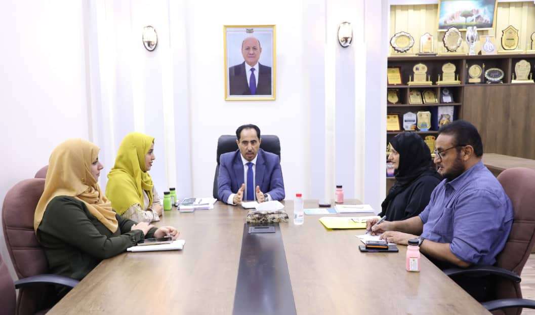 الوزير البكري يناقش مع رئيس مؤسسة “معًا نرتقي” سبل التنسيق المشترك