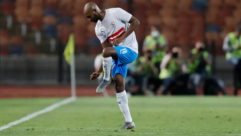 غياب شيكابالا قائد الزمالك المصري عن نهائي الكونفدرالية