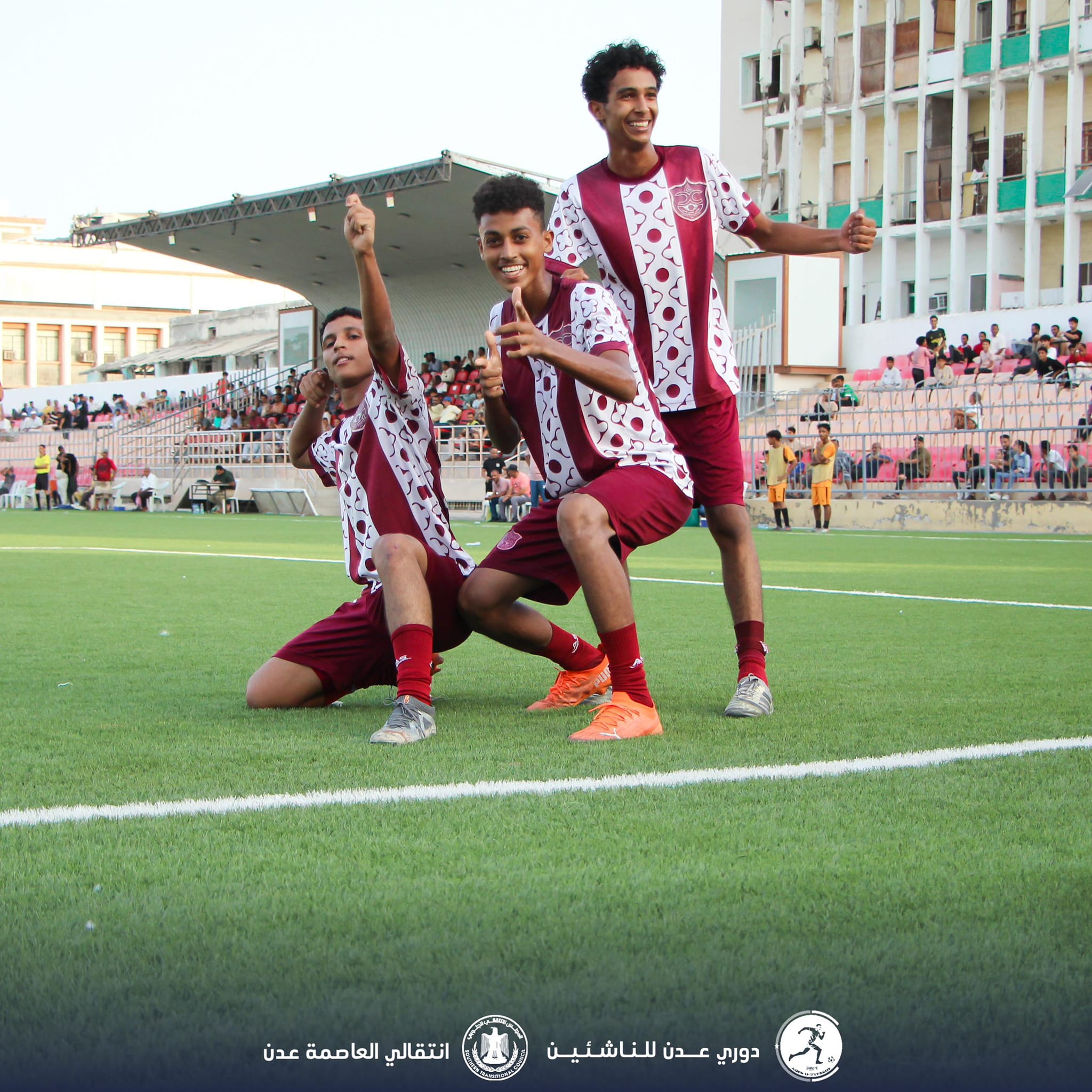 في دوري عدن للناشئين … ألاهلي يحسم قمته مع شمسان بثلاثة أهداف مقابل هدفين