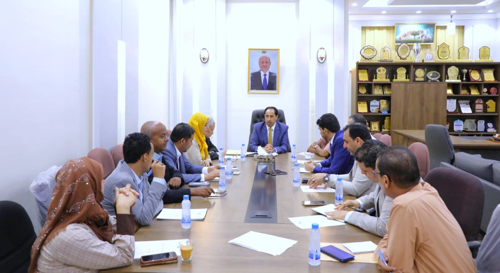 الوزير البكري يوجه وكلاء وزارة الشباب والرياضة بإعداد خارطة وآلية عمل جديدة تتوافق والأوضاع الراهنة في بلادنا