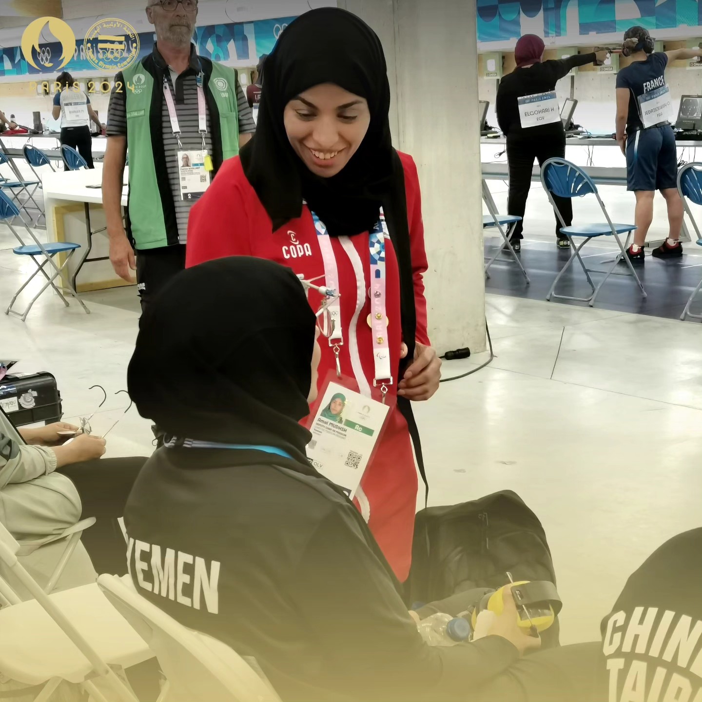 الرامية اليمنية ياسمين الريمي تغادر أولمبياد باريس بعد تحقيق المركز ال 40