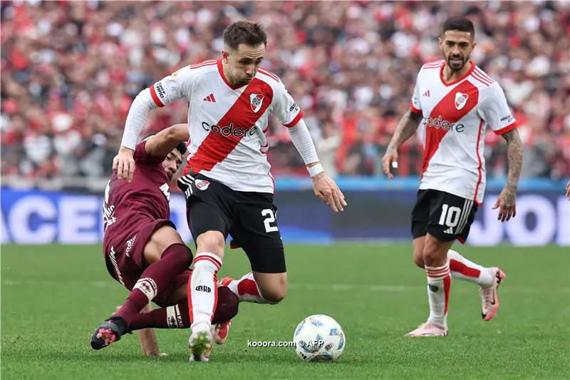 ريفر بليت يتجنب الخسارة أمام لانوس في الدوري الارحنتيني