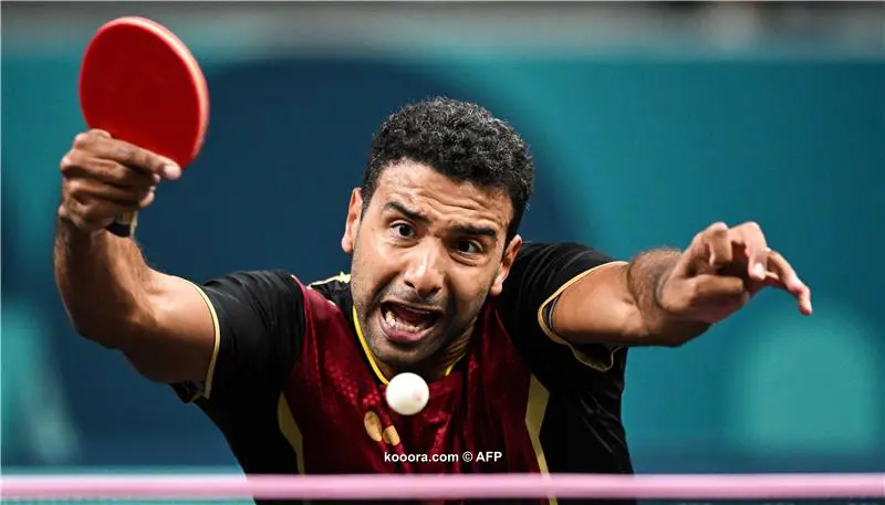 المصري عمر عصر يتأهل إلى ربع نهائي كرة الطاولة في أولمبياد باريس