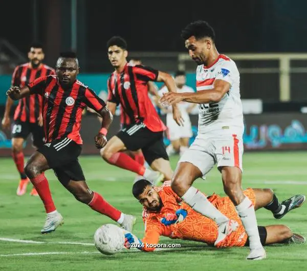 الزمالك يكتب نهاية مشوار الداخلية في الدوري المصري