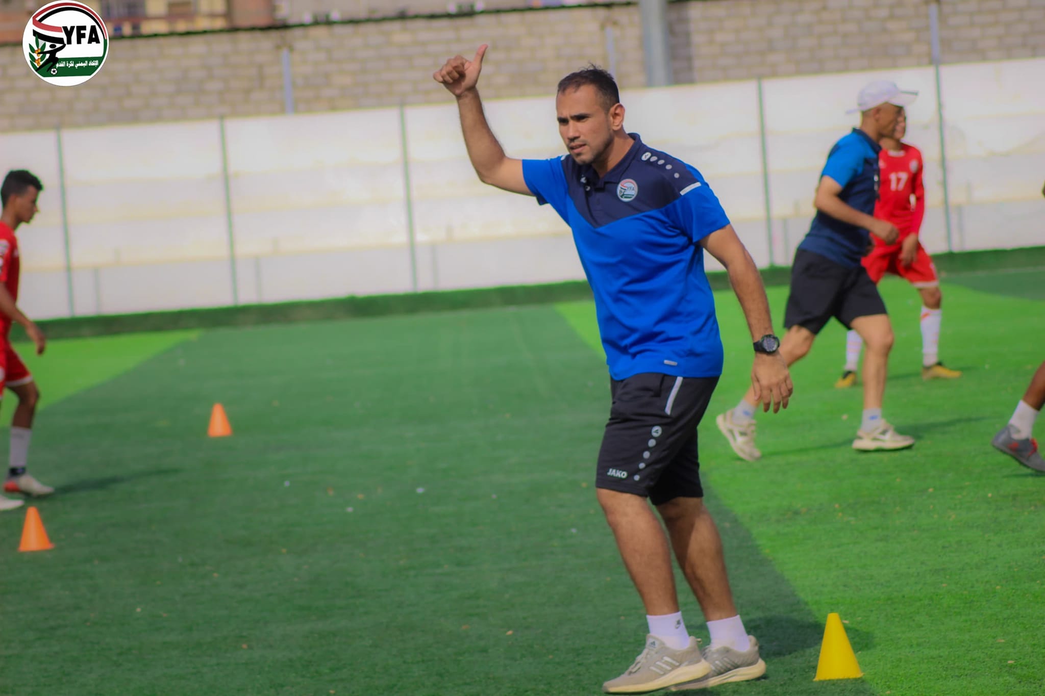 مدرب المنتخب اليمني للناشئين:نسعى للارتقاء بمستويات اللاعبين ولا مكان إلا للأفضل