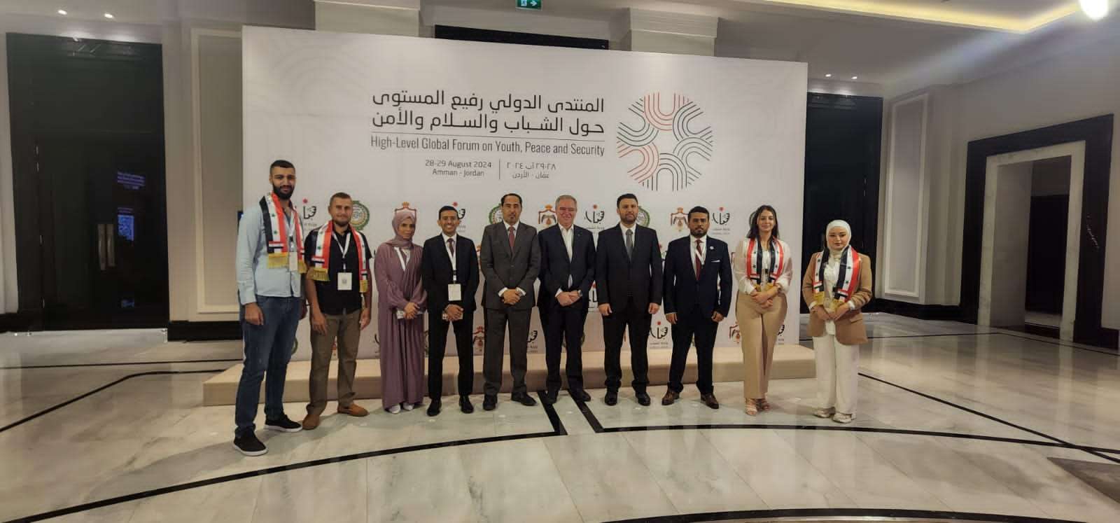وزير الشباب والرياضة اليمني يصل إلى الأردن للمشاركة في المنتدى الدولي للشباب والسلام