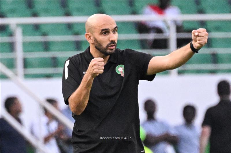 النجم المغربي مزراوي صداع في رأس المدير الفني وليد الركراكي