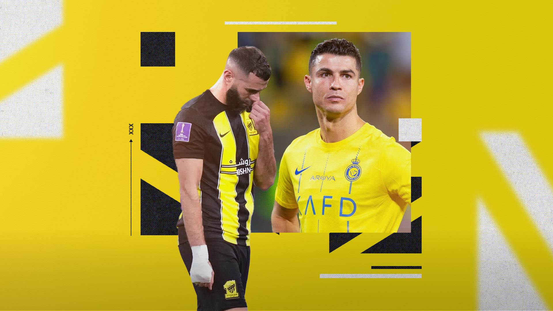 ظل رونالدو وحمد الله.. هل زرع بنزيما بذور أزمته الجديدة؟