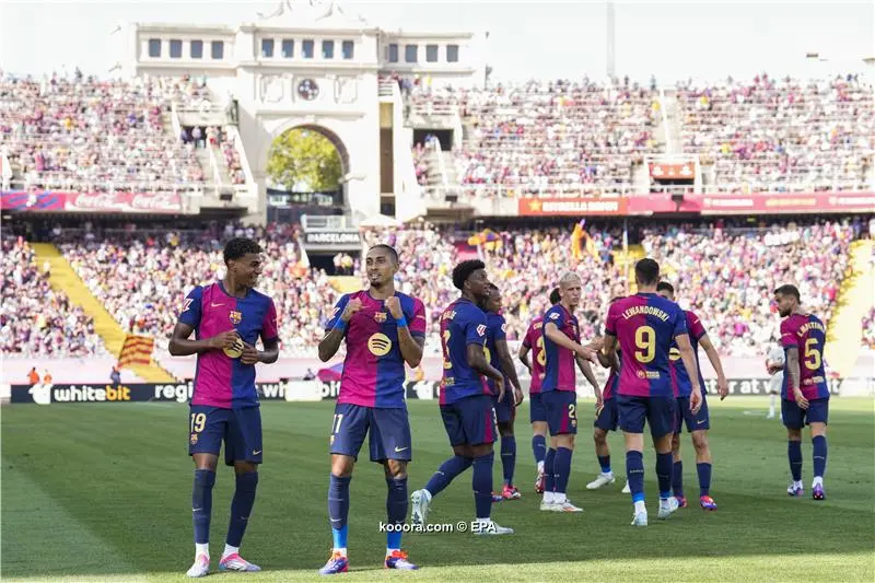 برشلونة ينصب السيرك باكتساح بلد الوليد