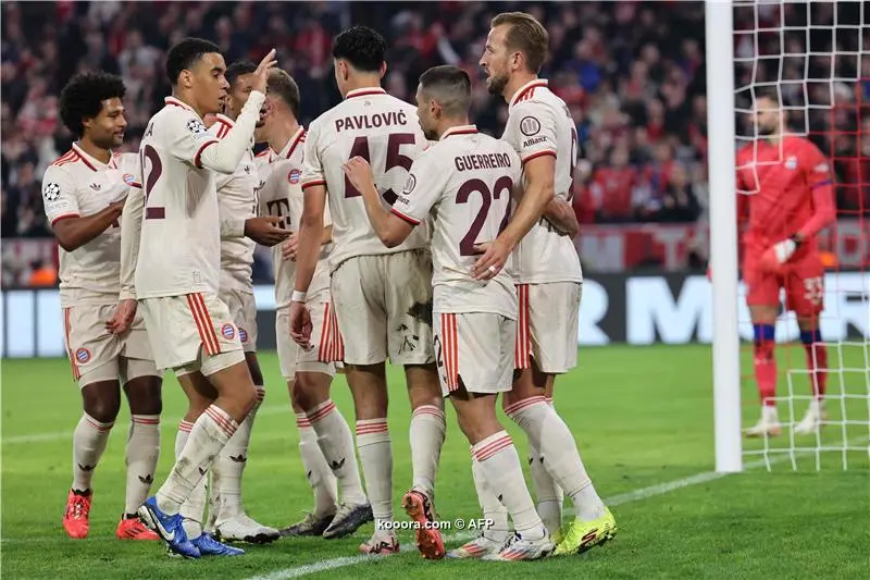 بايرن ميونخ يكتسح زغرب بتسعة أهداف في دوري ابطال اوروبا