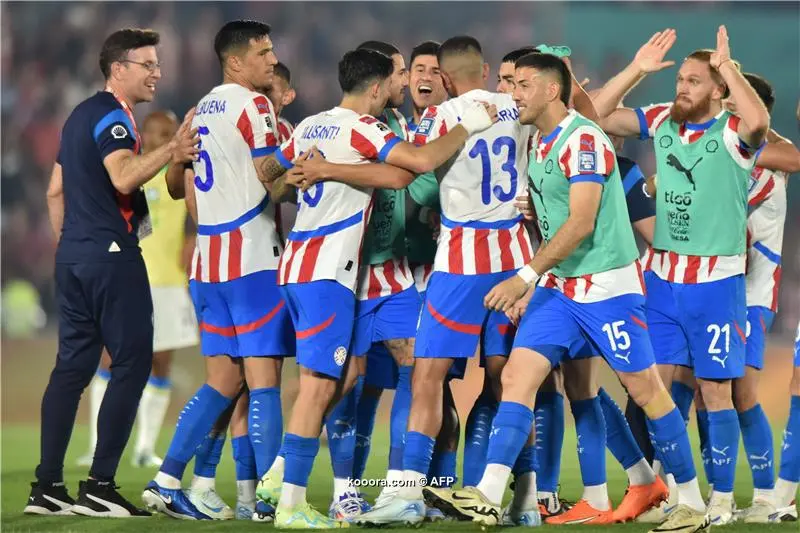باراجواي تصعق البرازيل في تصفيات أمريكا الجنوبية