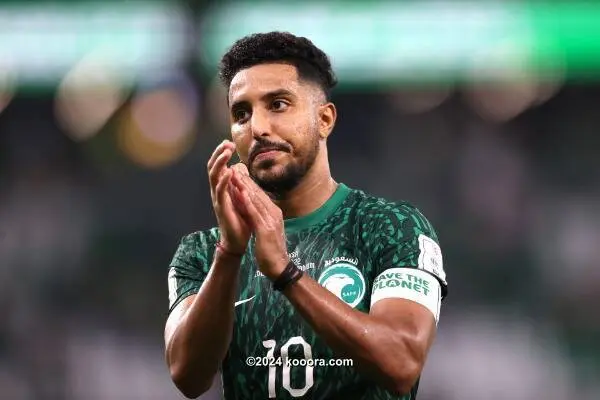 سالم الدوسري يقترب من رقم فؤاد أنور مع المنتخب السعودي
