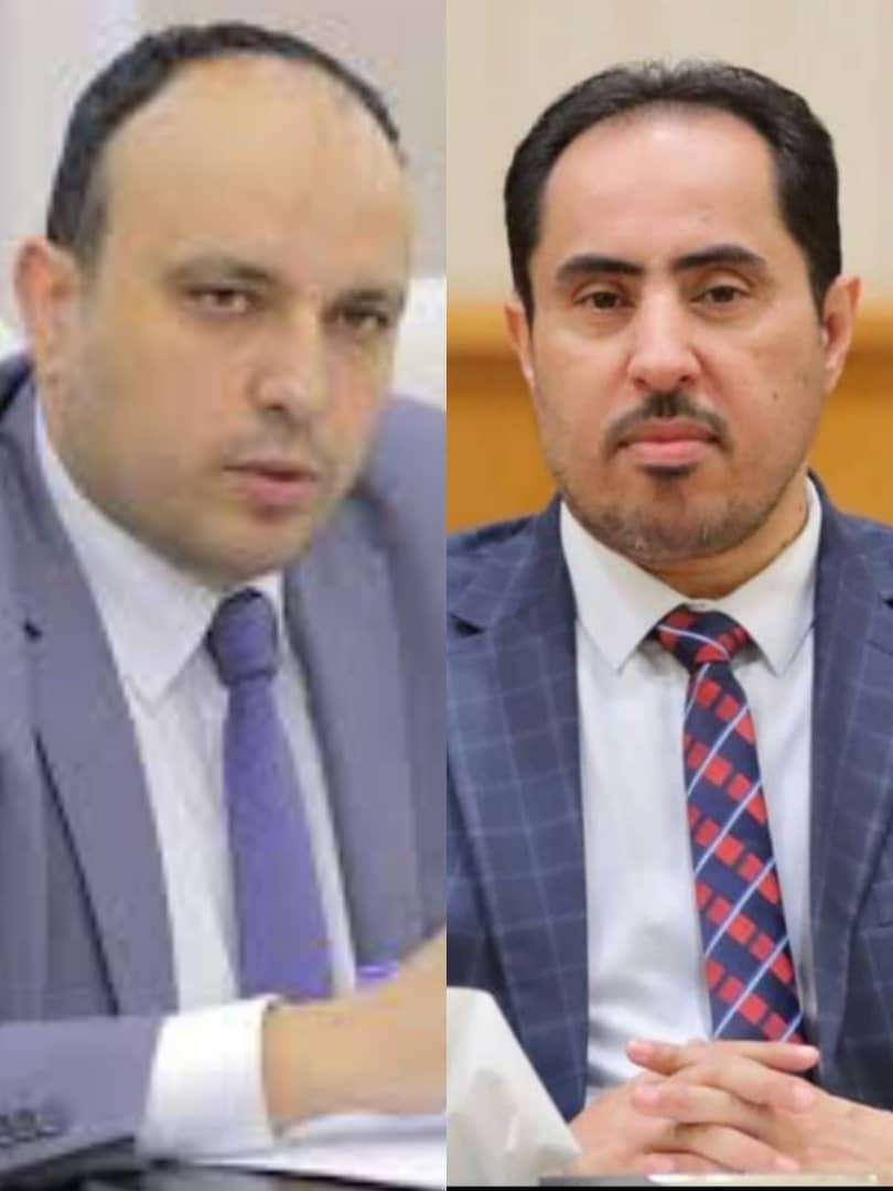 وزير الشباب والرياضة اليمني يهنئ يزن شديفان بمناسبة تعيينه وزيرًا للشباب بالأردن