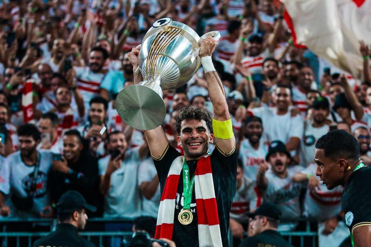 زيزو يتغنى بالزمالك عقب التتويج بالسوبر الأفريقي