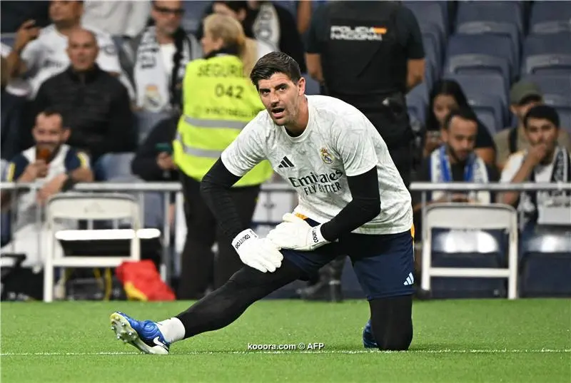ريال مدريد يعلن تفاصيل إصابة الحارس كورتوا