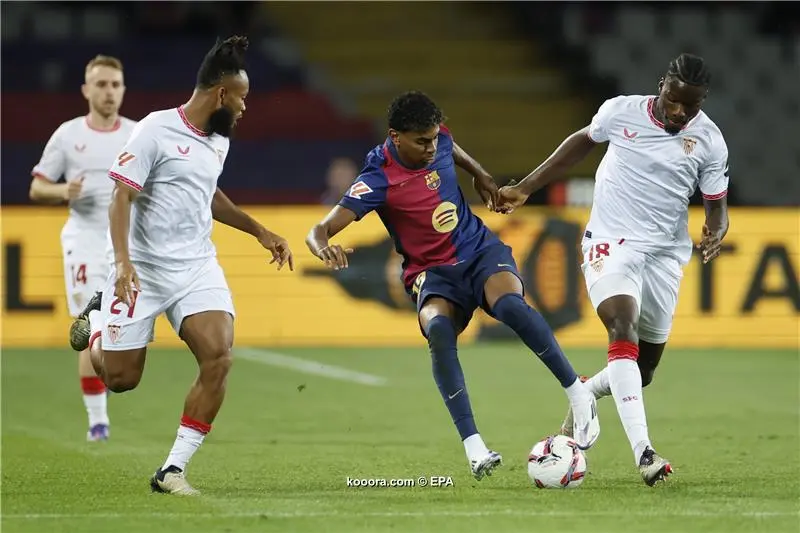 برشلونة يستعرض عضلاته قبل الكلاسيكو بسحق إشبيلية بخماسية