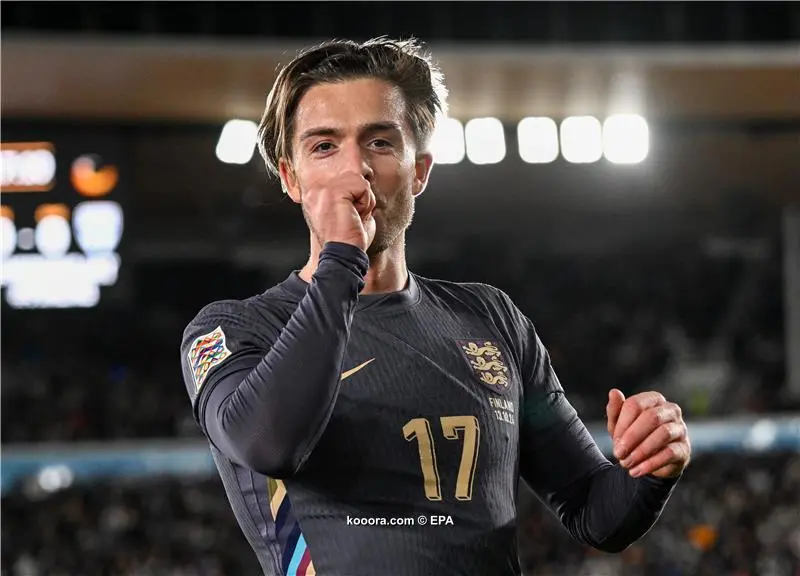 جريليش لاعب انجلترا : راهنت أرنولد على 500 جنيه إسترليني