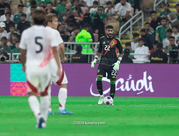حارس المنتخب السعودي : ما حدث أمام اليابان لن يتكرر