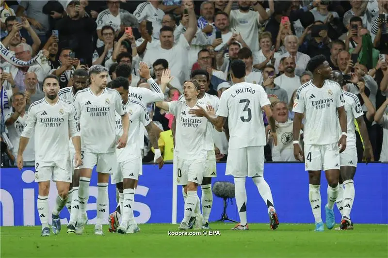 قذائف ريال مدريد تغرق فياريال