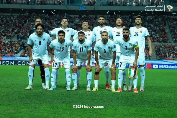 إعلان قائمة منتخب فلسطين لمواجهتي العراق والكويت