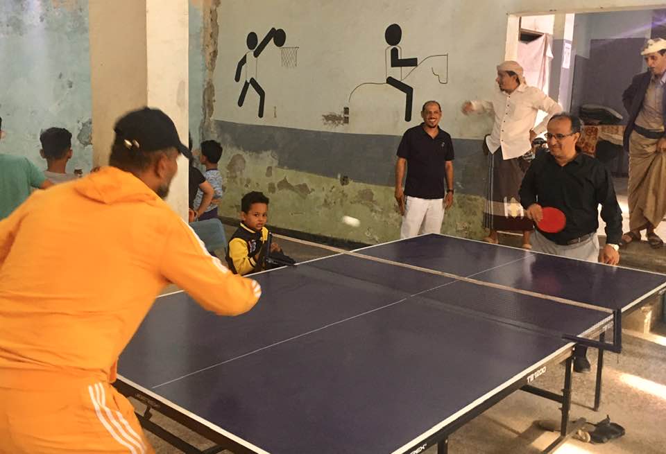 مدير عام مكتب الشباب والرياضة بتعز يفتتح البطولة التنشيطية الاولى لفردي كرة الطاولة بمشاركة 64 لاعبا