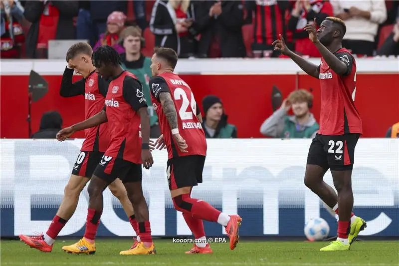 باير ليفركوزن يعاقب آينتراخت فرانكفورت ومرموش