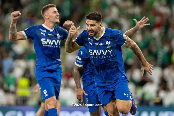 الهداف الصربي ميتروفيتش يقتحم تاريخ الهلال السعودي برقم مميز