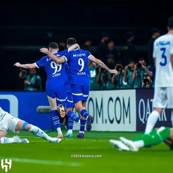 هاتريك ميتروفيتش يقود الهلال السعودي لتجاوزالاستقلال الايراني في ليلة نيمار الحزينة