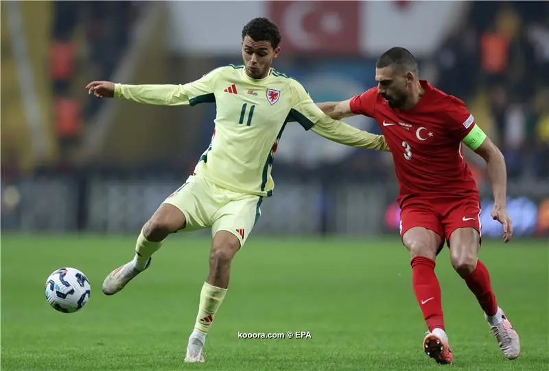 منتخب ويلز يفرض التعادل على تركيا… وأيسلندا تعمق جراح مونتينيجرو