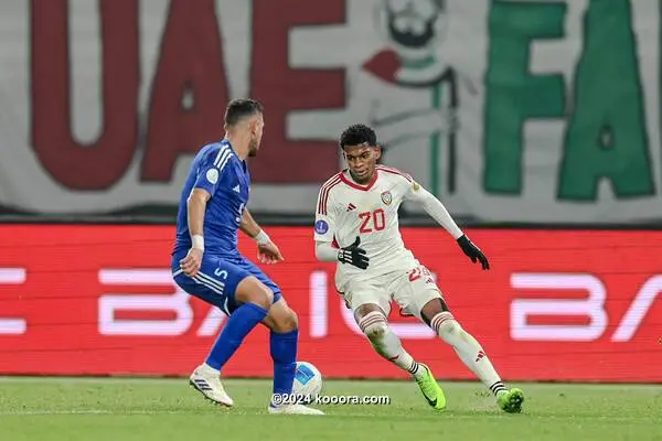 الغساني لاعب الإمارات: الكويت استغلت خطأين.. وثقتنا كبيرة في أنفسنا