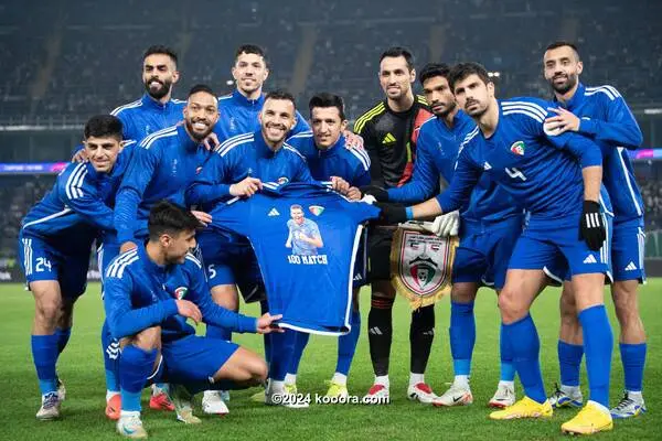 فهد الجابري نجم الكويت يحتفل بمئويته الدولية