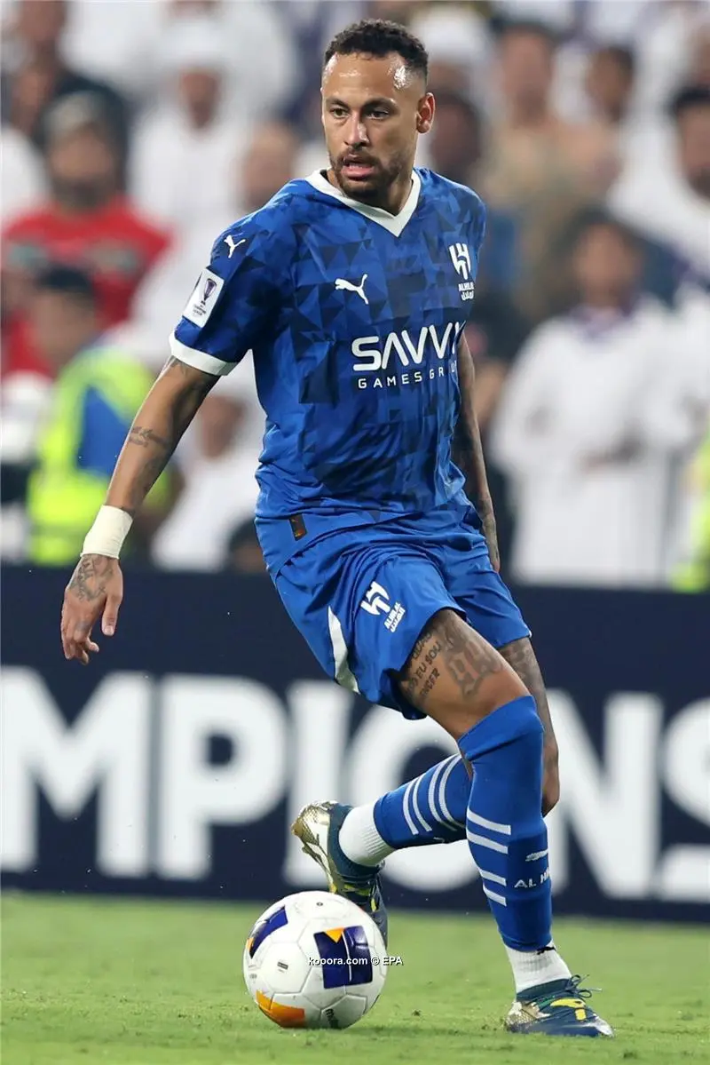 نيمار: أتمنى أن أكون قدوة.. والهلال سيفوز بالدوري السعودي
