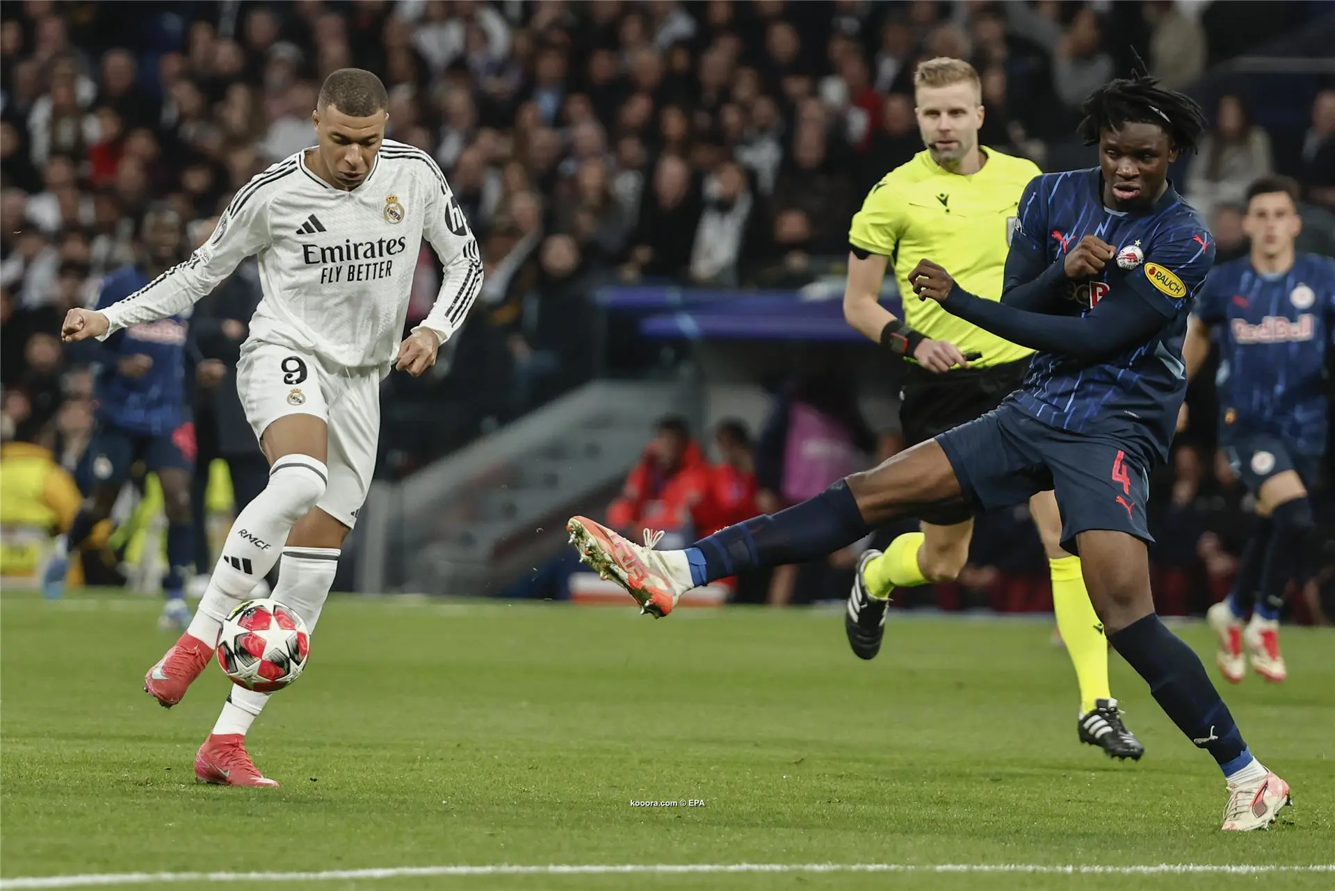 ريال مدريد يمطر شباك سالزبورج بخماسية