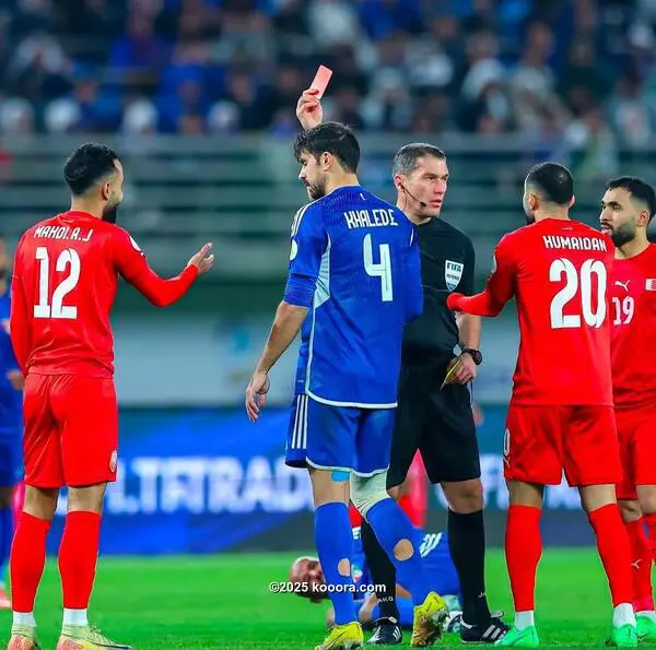 قبل نهائي خليجي 26.. الاتحاد البحريني يستأنف على طرد لاعبه