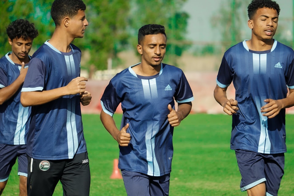 المنتخب اليمني للشباب يختتم تحضيراته للقاء الودي الثاني أمام المنتخب العراقي
