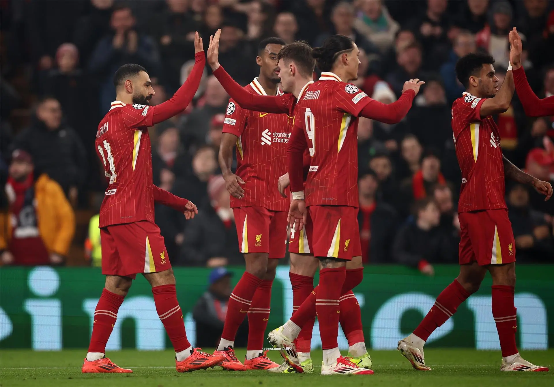 ليفربول يضمن الصدارة الأوروبية بفوز ثمين على ليل