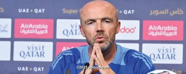 مدرب النصر الاماراتي: لا نخشى سرعة بيرسي تاو