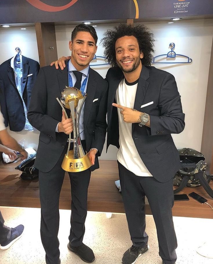 النجم المغربي اشرف حكيمي لمارسيلو: ستبقى مثلي الأعلى