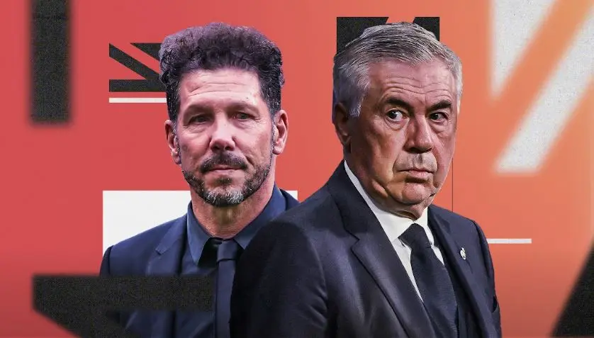 ديربي مدريد.. حرب أنشيلوتي وسيميوني تزيد صدام العمالقة سخونة