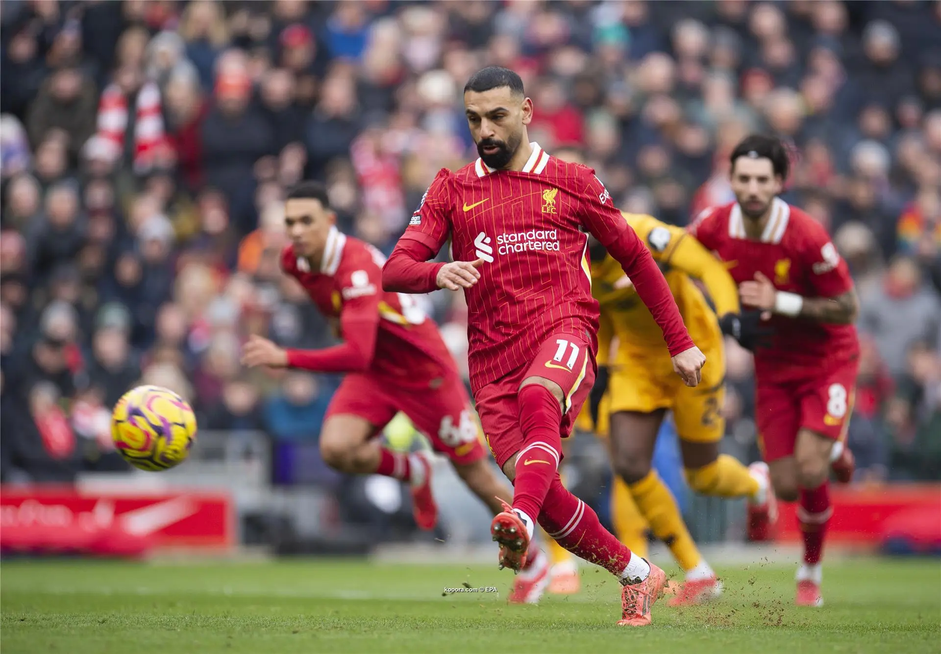 النجم المصري محمد صلاح يعادل رقم جيرارد التاريخي