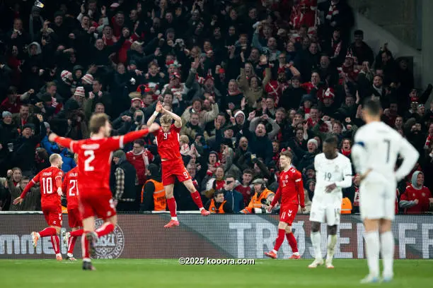 منتخب الدنمارك يسقط منتخب البرتغال في دوري الأمم الاوروبية