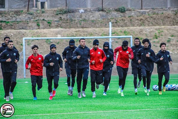 المنتخب اليمني الاول يجري أول حصة تدريبية استعداداً لمواجهة منتخب بوتان