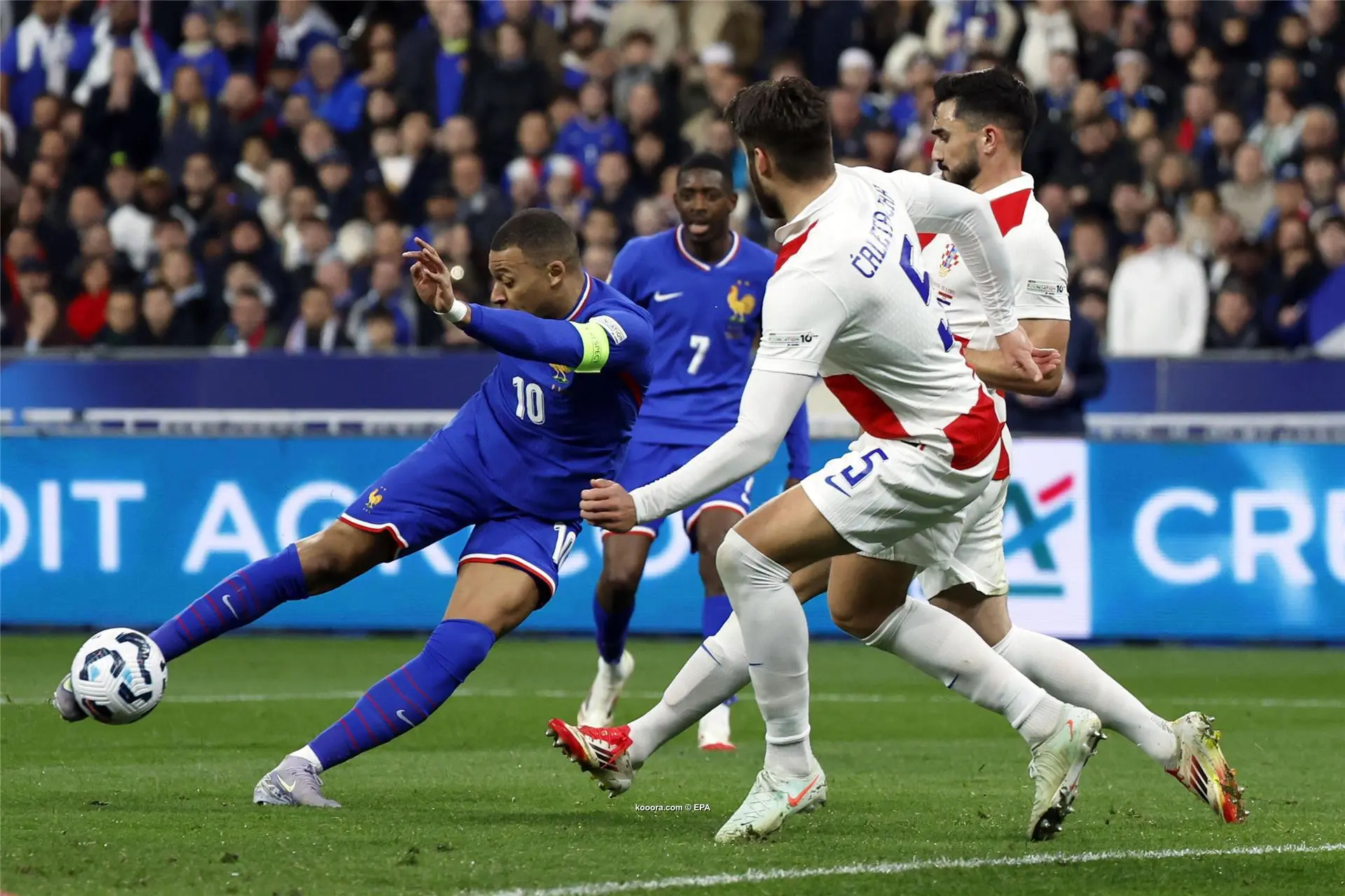 منتخب فرنسا ينجو من فخ منتخب كرواتيا ويتاهل