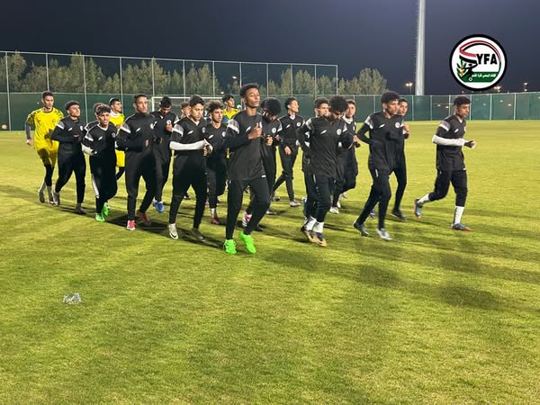 المنتخب اليمني للناشئين يستعد لمواجهة المنتخب الاسترالي وديا في ابها السعودية