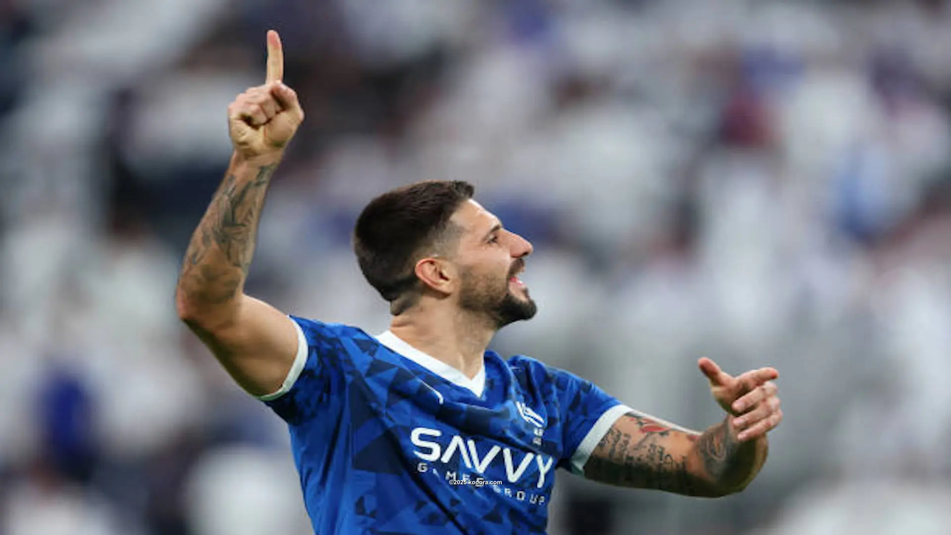 من المستشفى.. ميتروفيتش يبعث رسالة لجماهير الهلال السعودي