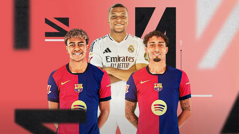 الكلاسيكو يشعل صراعا ذهبيا في برشلونة.. ومبابي يشاهد من بعيد