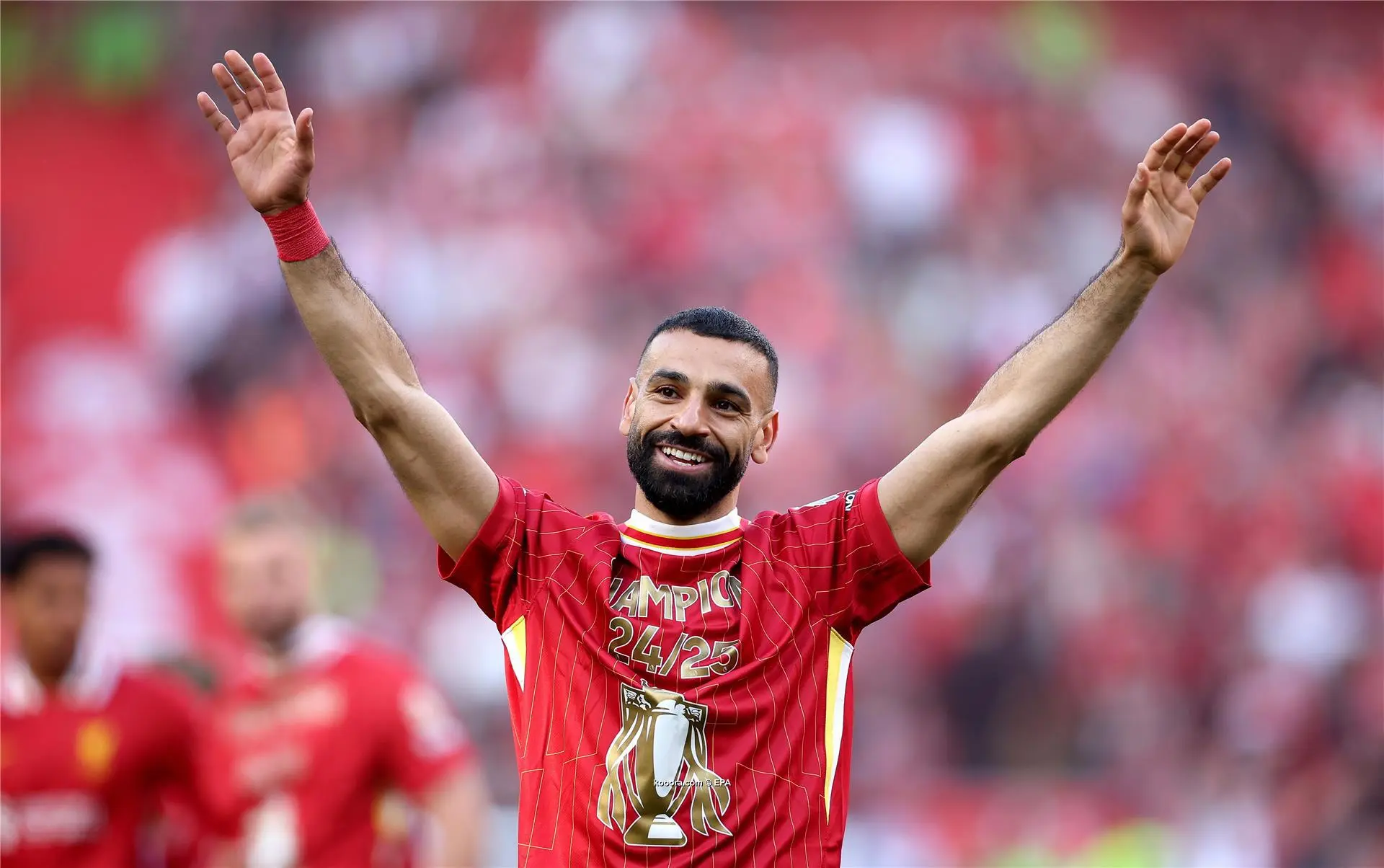 النجم المصري محمد صلاح يوجه رسالة لجماهير ليفربول