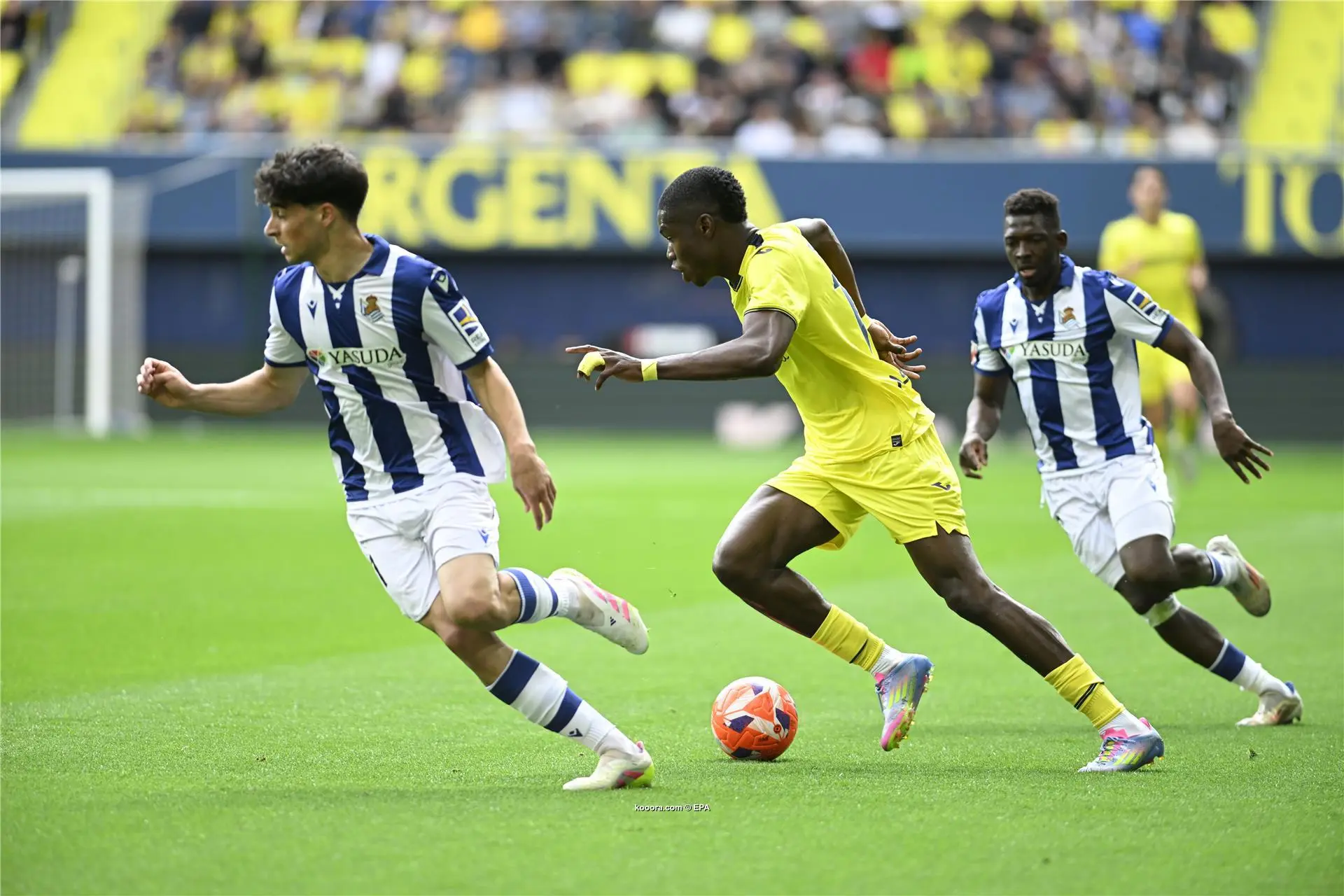فياريال يفرض التعادل على ريال سوسييداد