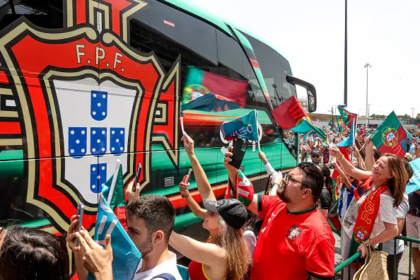 في غياب رونالدو.. استقبال حافل لمنتخب البرتغال بلشبونة